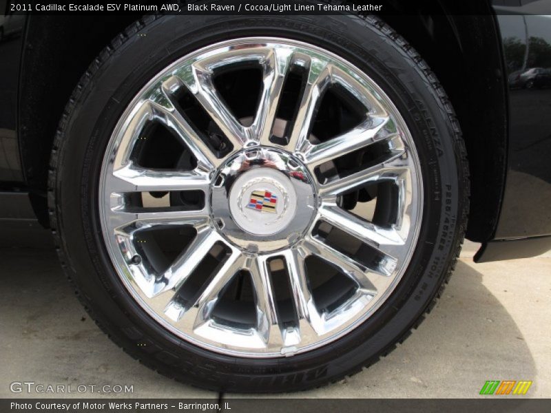  2011 Escalade ESV Platinum AWD Wheel