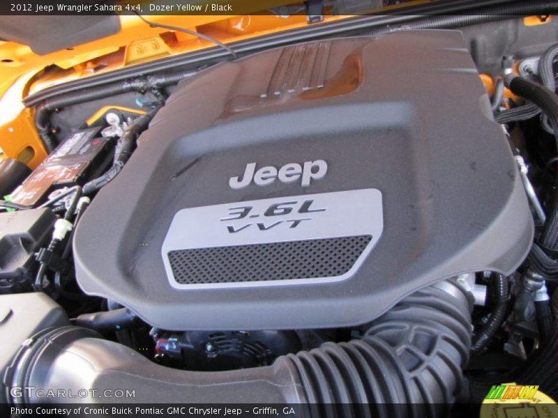 Dozer Yellow / Black 2012 Jeep Wrangler Sahara 4x4