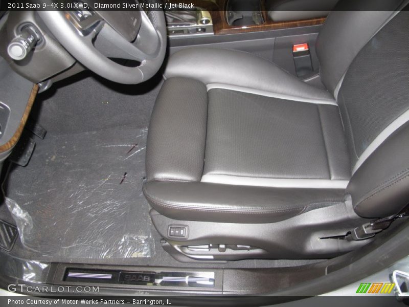 Diamond Silver Metallic / Jet Black 2011 Saab 9-4X 3.0i XWD