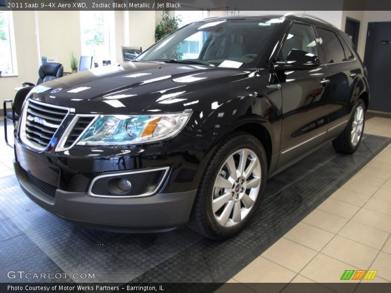 Zodiac Black Metallic / Jet Black 2011 Saab 9-4X Aero XWD