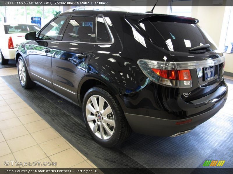 Zodiac Black Metallic / Jet Black 2011 Saab 9-4X Aero XWD