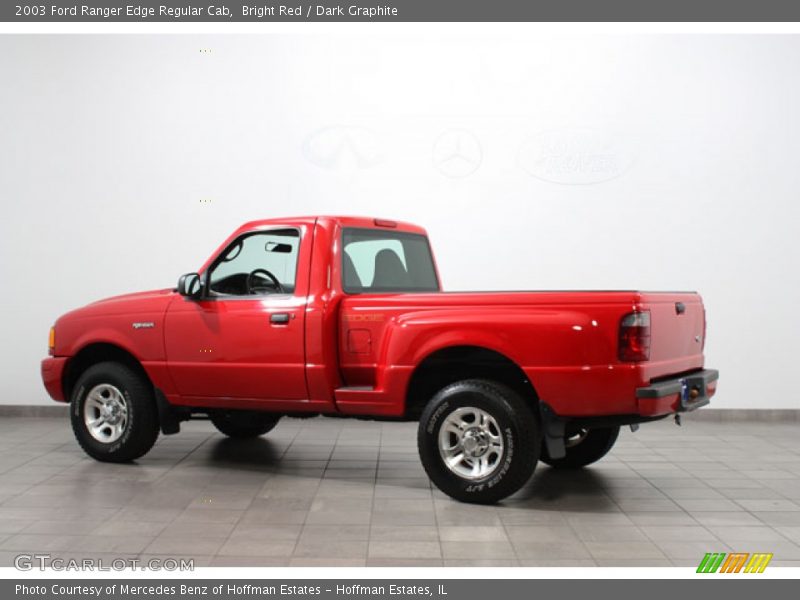 Bright Red / Dark Graphite 2003 Ford Ranger Edge Regular Cab
