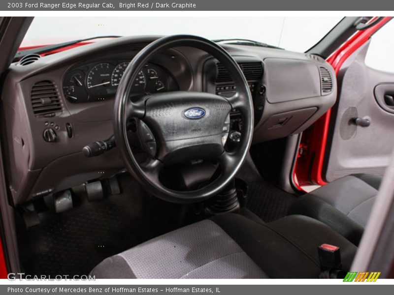Bright Red / Dark Graphite 2003 Ford Ranger Edge Regular Cab