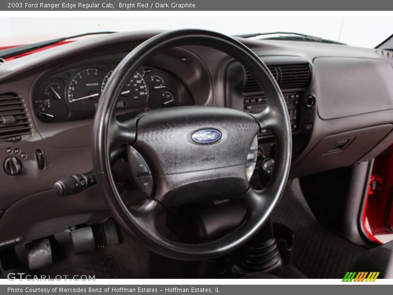 Bright Red / Dark Graphite 2003 Ford Ranger Edge Regular Cab