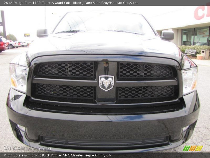 Black / Dark Slate Gray/Medium Graystone 2012 Dodge Ram 1500 Express Quad Cab