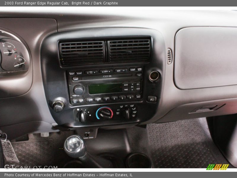 Bright Red / Dark Graphite 2003 Ford Ranger Edge Regular Cab