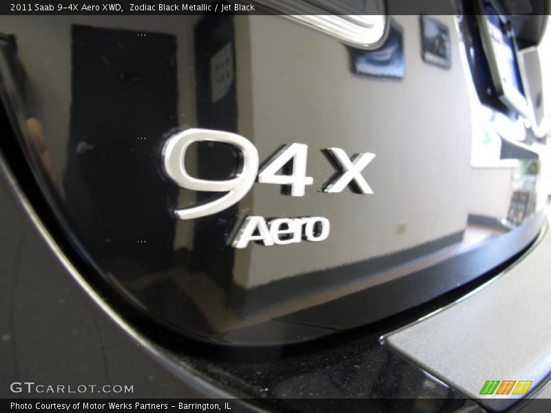 Zodiac Black Metallic / Jet Black 2011 Saab 9-4X Aero XWD