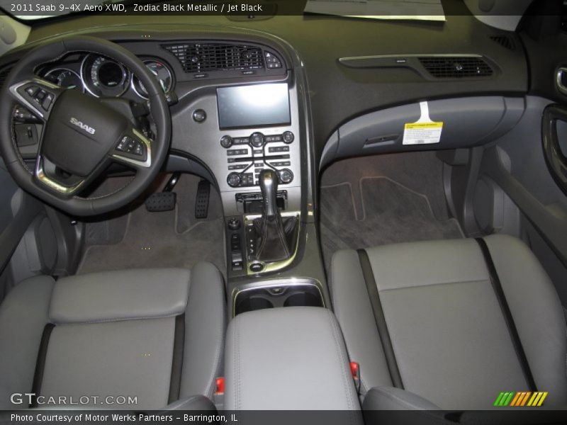 Zodiac Black Metallic / Jet Black 2011 Saab 9-4X Aero XWD