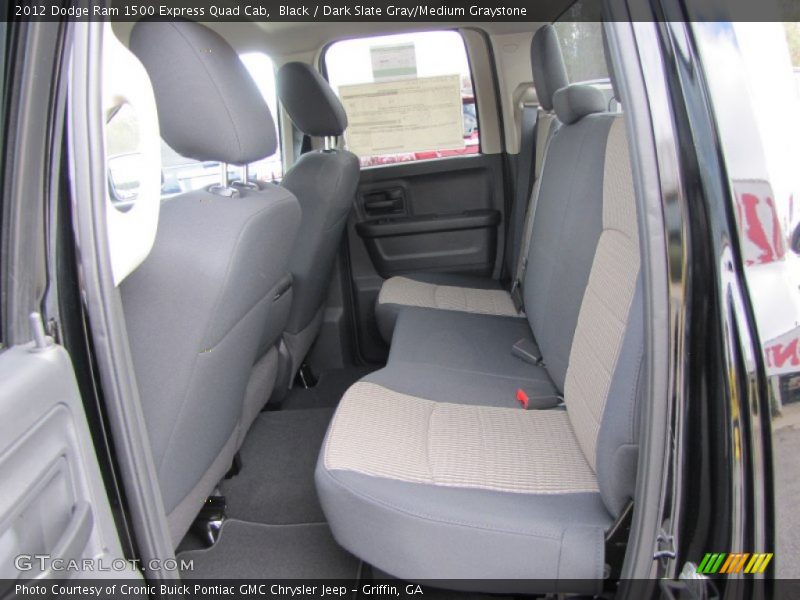 Black / Dark Slate Gray/Medium Graystone 2012 Dodge Ram 1500 Express Quad Cab
