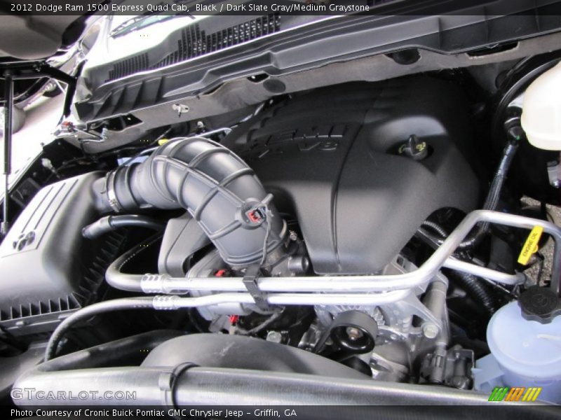 Black / Dark Slate Gray/Medium Graystone 2012 Dodge Ram 1500 Express Quad Cab