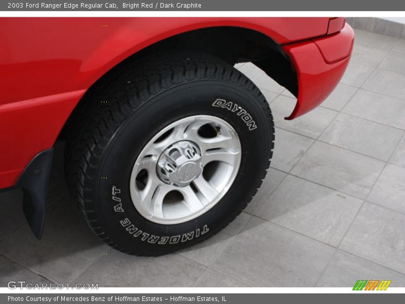Bright Red / Dark Graphite 2003 Ford Ranger Edge Regular Cab