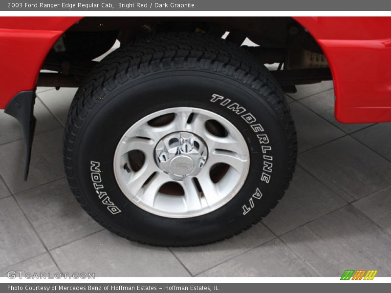 Bright Red / Dark Graphite 2003 Ford Ranger Edge Regular Cab