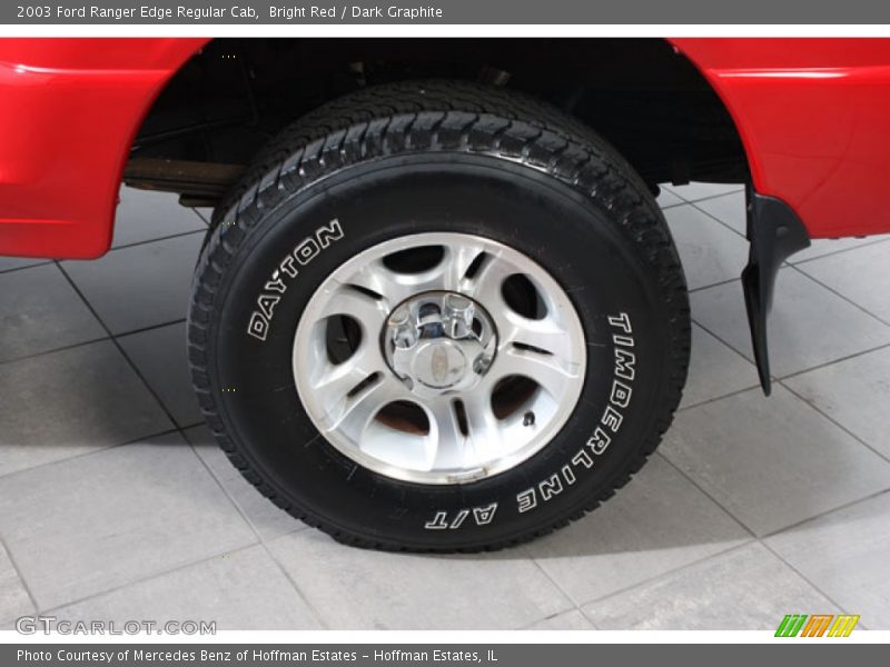 Bright Red / Dark Graphite 2003 Ford Ranger Edge Regular Cab