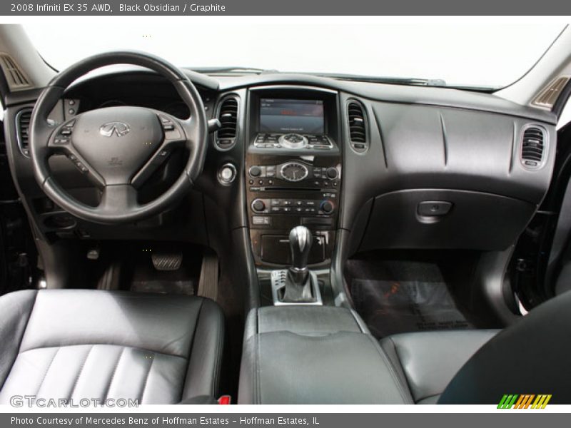 Black Obsidian / Graphite 2008 Infiniti EX 35 AWD