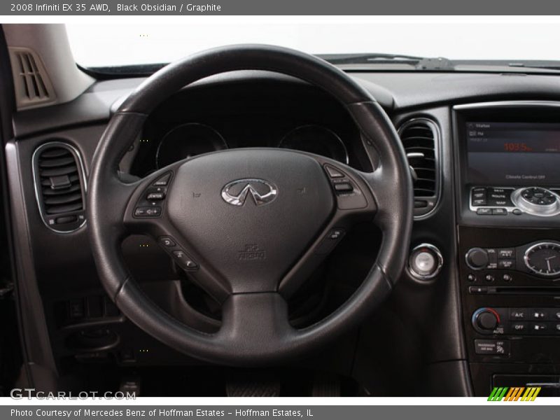 Black Obsidian / Graphite 2008 Infiniti EX 35 AWD
