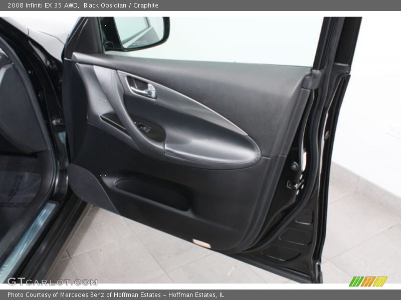 Black Obsidian / Graphite 2008 Infiniti EX 35 AWD