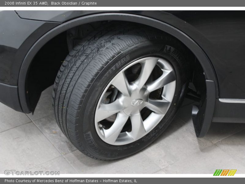 Black Obsidian / Graphite 2008 Infiniti EX 35 AWD