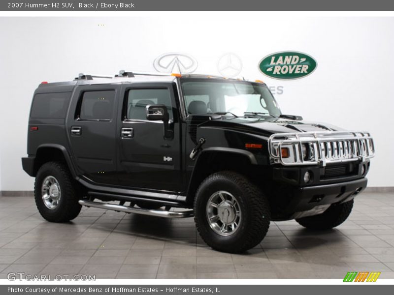 Black / Ebony Black 2007 Hummer H2 SUV