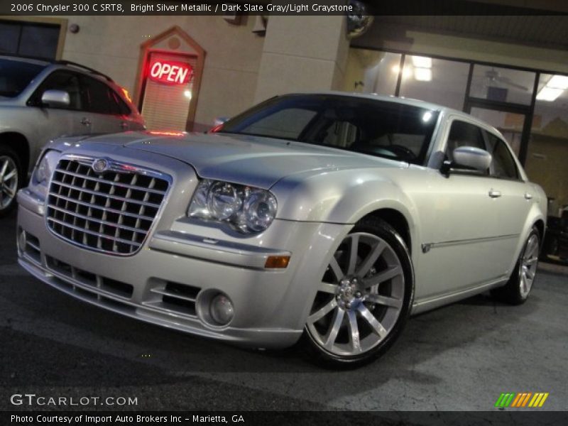 Bright Silver Metallic / Dark Slate Gray/Light Graystone 2006 Chrysler 300 C SRT8