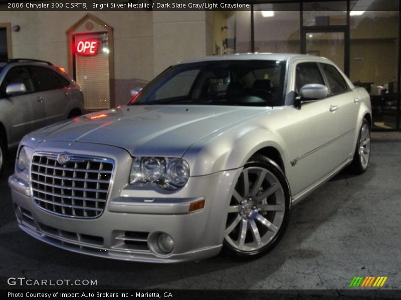 Bright Silver Metallic / Dark Slate Gray/Light Graystone 2006 Chrysler 300 C SRT8