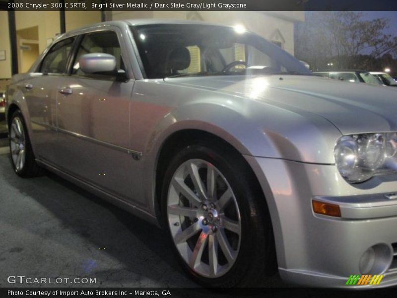 Bright Silver Metallic / Dark Slate Gray/Light Graystone 2006 Chrysler 300 C SRT8