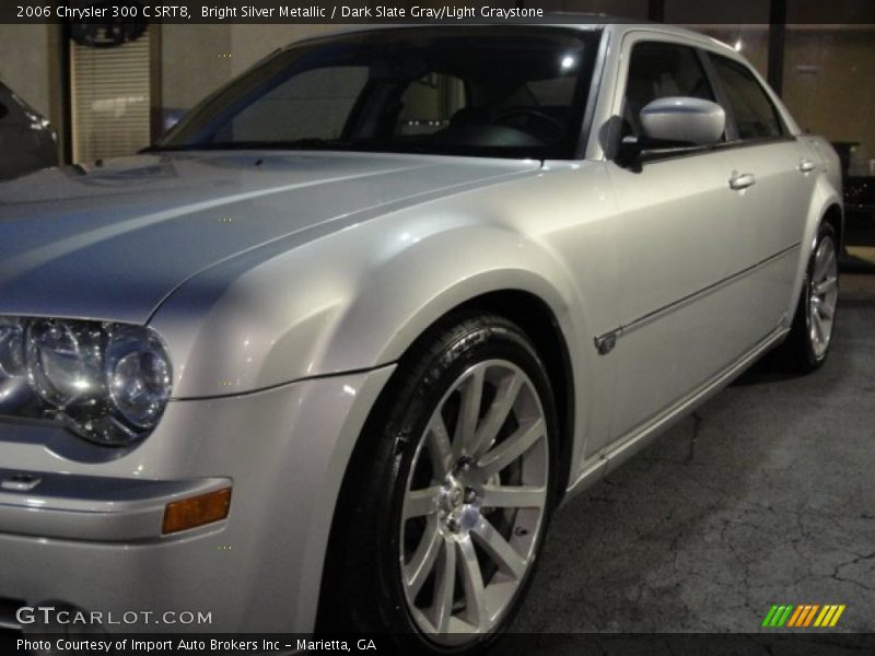 Bright Silver Metallic / Dark Slate Gray/Light Graystone 2006 Chrysler 300 C SRT8