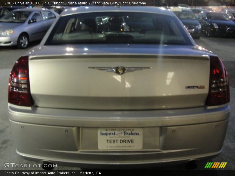 Bright Silver Metallic / Dark Slate Gray/Light Graystone 2006 Chrysler 300 C SRT8