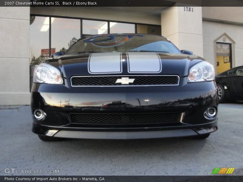 Black / Ebony Black 2007 Chevrolet Monte Carlo SS