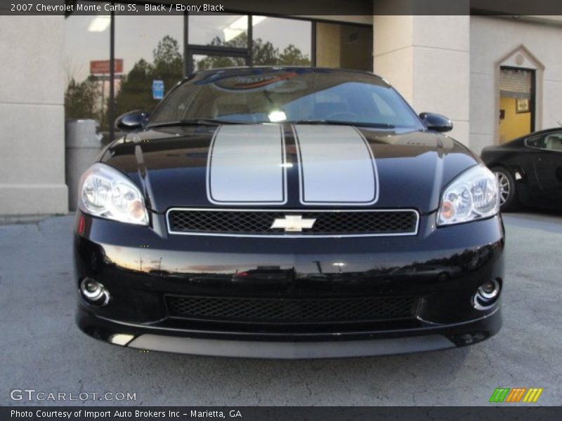 Black / Ebony Black 2007 Chevrolet Monte Carlo SS