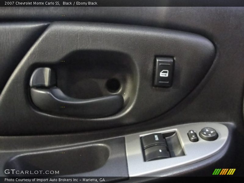 Black / Ebony Black 2007 Chevrolet Monte Carlo SS