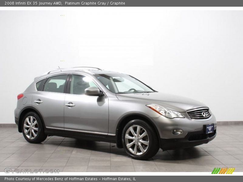 Platinum Graphite Gray / Graphite 2008 Infiniti EX 35 Journey AWD