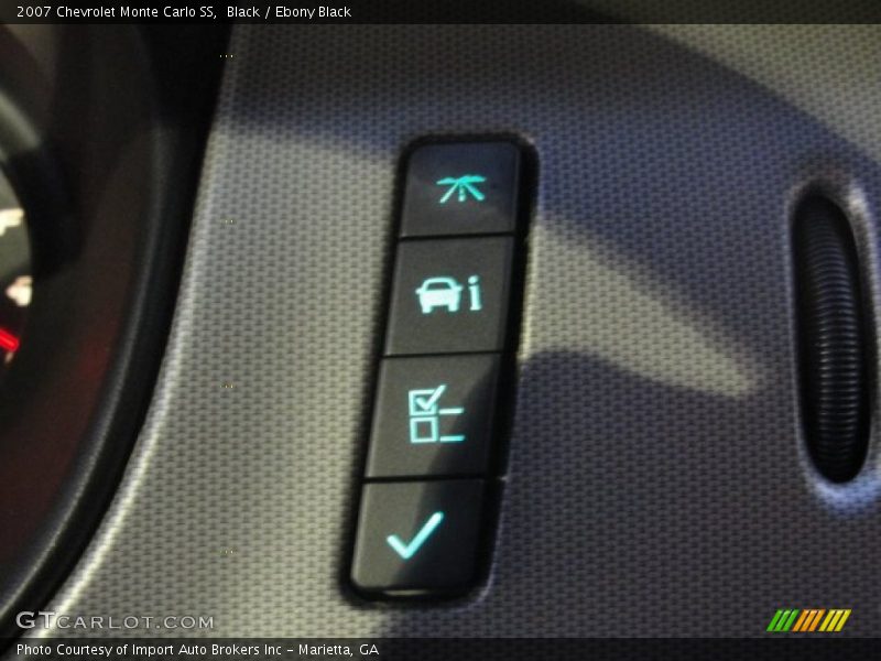 Black / Ebony Black 2007 Chevrolet Monte Carlo SS