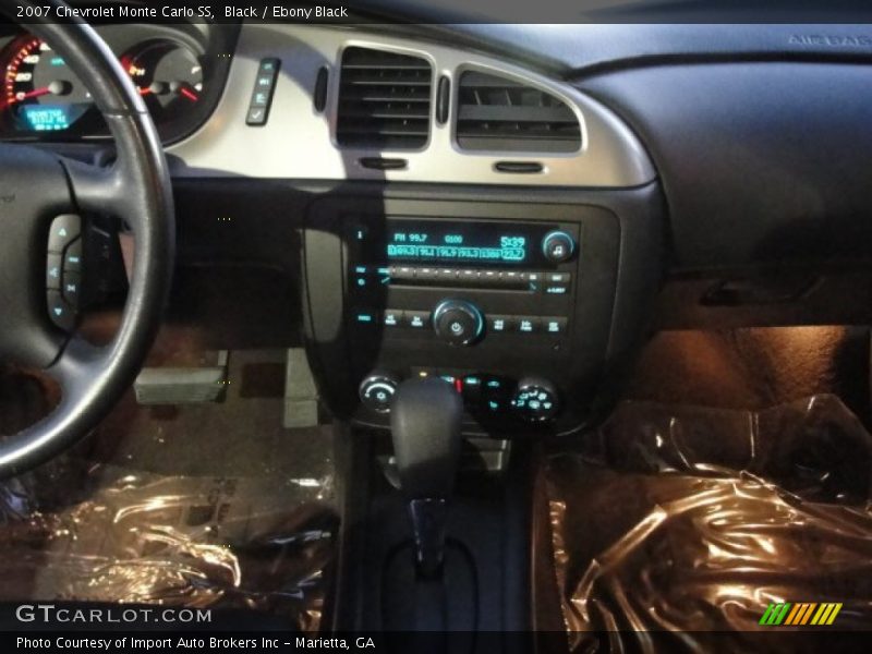 Black / Ebony Black 2007 Chevrolet Monte Carlo SS