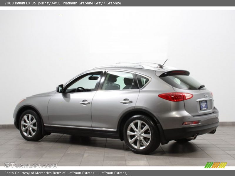 Platinum Graphite Gray / Graphite 2008 Infiniti EX 35 Journey AWD