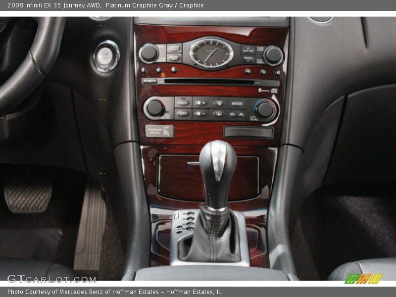 Platinum Graphite Gray / Graphite 2008 Infiniti EX 35 Journey AWD