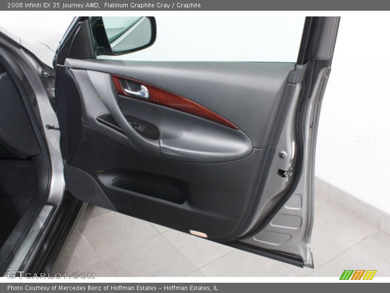 Platinum Graphite Gray / Graphite 2008 Infiniti EX 35 Journey AWD