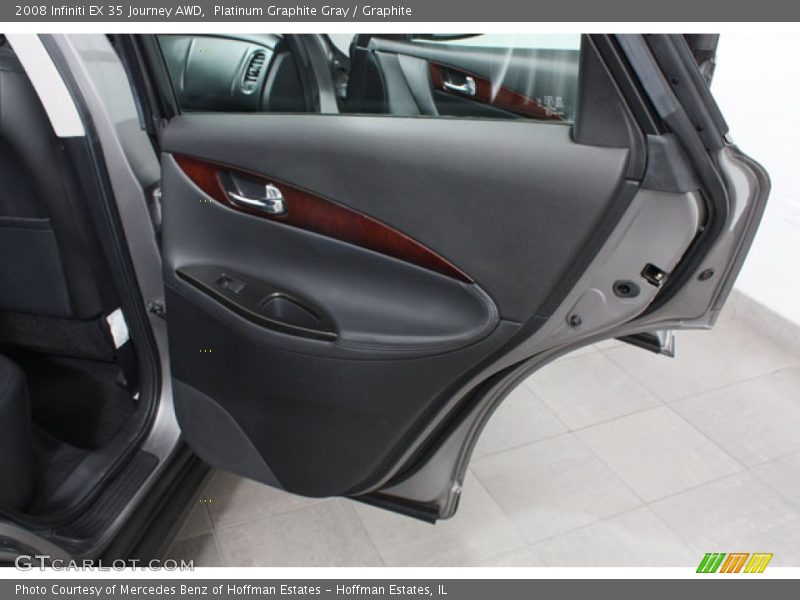 Platinum Graphite Gray / Graphite 2008 Infiniti EX 35 Journey AWD