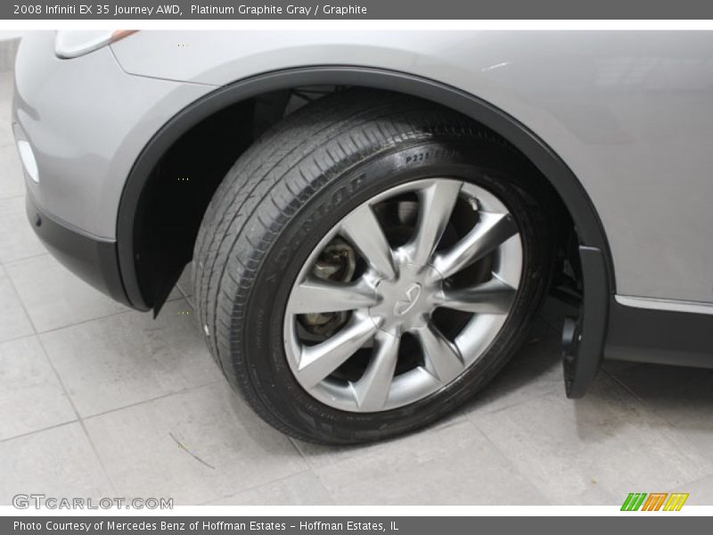 Platinum Graphite Gray / Graphite 2008 Infiniti EX 35 Journey AWD