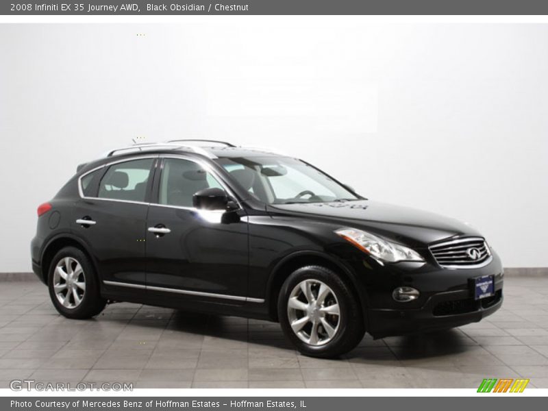 Black Obsidian / Chestnut 2008 Infiniti EX 35 Journey AWD
