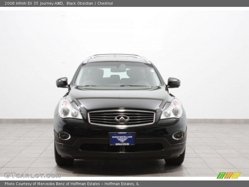 Black Obsidian / Chestnut 2008 Infiniti EX 35 Journey AWD