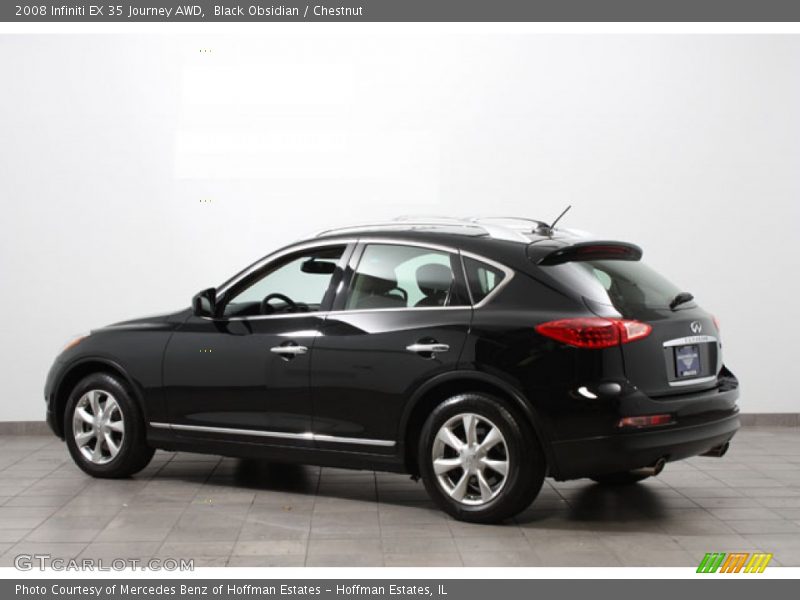 Black Obsidian / Chestnut 2008 Infiniti EX 35 Journey AWD