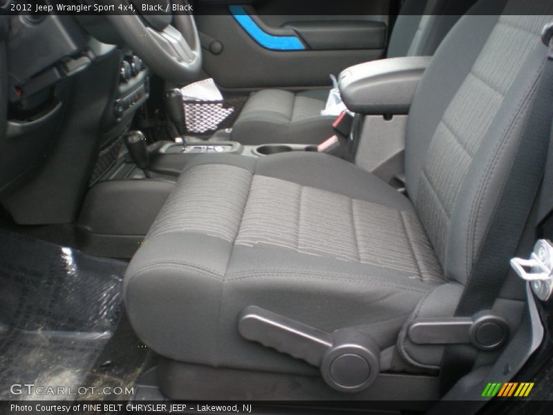 Black / Black 2012 Jeep Wrangler Sport 4x4