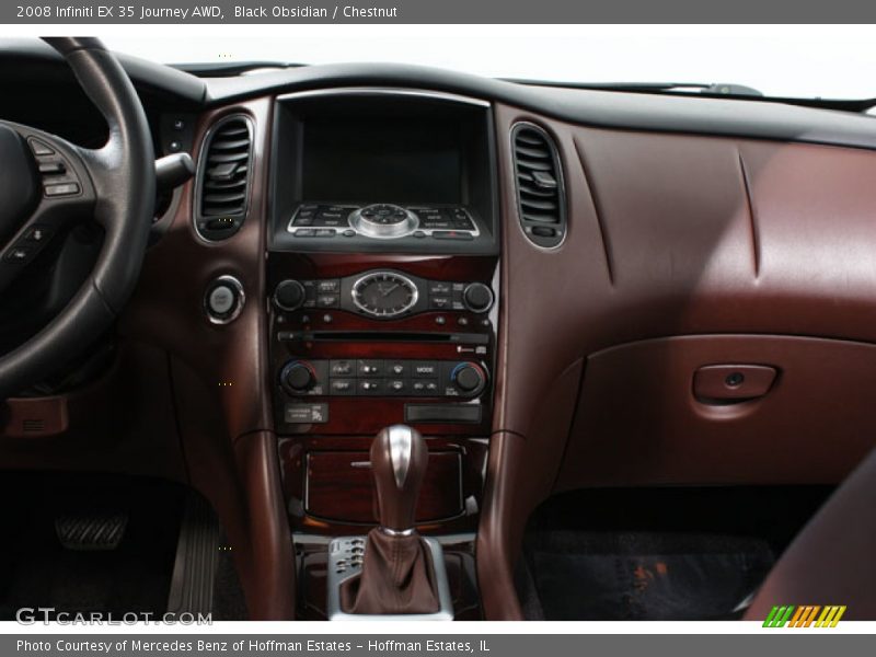 Black Obsidian / Chestnut 2008 Infiniti EX 35 Journey AWD