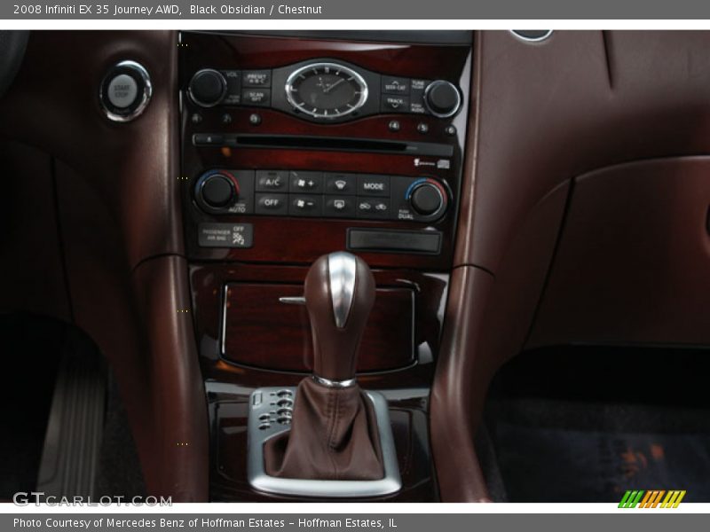 Black Obsidian / Chestnut 2008 Infiniti EX 35 Journey AWD