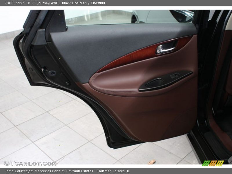 Black Obsidian / Chestnut 2008 Infiniti EX 35 Journey AWD