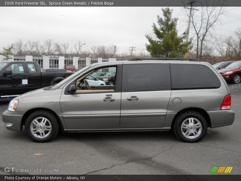 Spruce Green Metallic / Pebble Beige 2006 Ford Freestar SEL