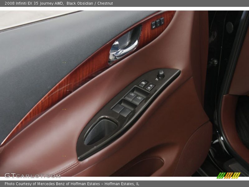 Black Obsidian / Chestnut 2008 Infiniti EX 35 Journey AWD