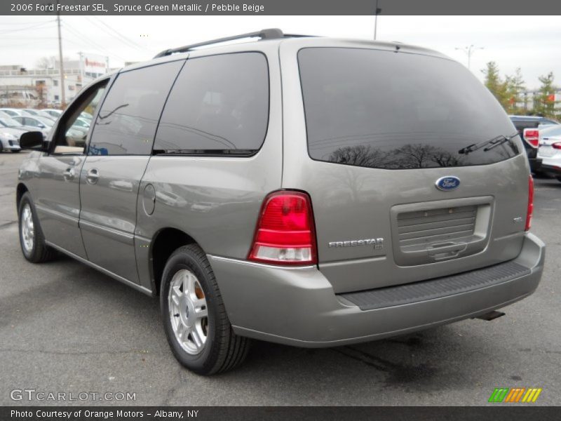 Spruce Green Metallic / Pebble Beige 2006 Ford Freestar SEL