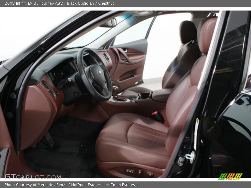  2008 EX 35 Journey AWD Chestnut Interior