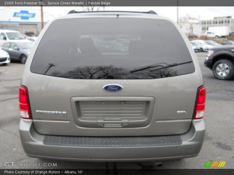 Spruce Green Metallic / Pebble Beige 2006 Ford Freestar SEL